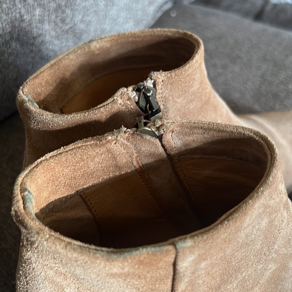 Alberto Fermani Brown Suede Ankle Boots - Picture 10 of 16